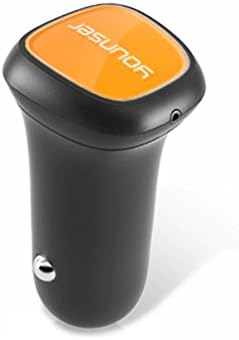 Younser Safe Call Automatic charging car charger Bluetooth headset, safe driving support. Bluetooth 4.0. 5 Minutes quick charge --Oranger