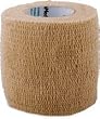 Reliamed Easy-tear Cohesive Bandage, Latex Free, 2 X 5 Yds, Tan