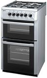 50cm Twin Cavity Gas Cooker Silver (DG582SP_SI)