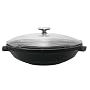 Emile Henry - 714576 - Wok � 36 cm - coloris noir &hellip de Emile Henry