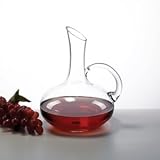 36 OUNCE CRYSTAL CARAFE WITH HANDLE