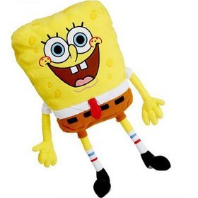 Nick Jr Spongebob Squarepants Cuddle Pillow Plush Mr Smilie