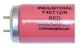 40 watt 48 T12 Medium Bi-Pin Base Red Industrial Fluorescent Light Bulb