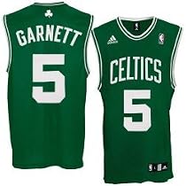Kevin Garnett Youth Jersey: adidas Green Replica #5 Boston Celtics Jersey