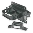 Battalion 1RBX1 Swinging Door Latch, Lockable, Steel, Black