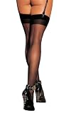 Back Seam Garter Stockings