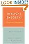 Biblical Exegesis: A Beginner's Handbook