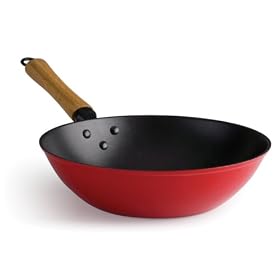 Iron Chef J65-0001 12-Inch Stir-Fry Pan with Bamboo Handle by Joyce Chen