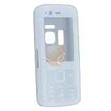 Clear White Durable Silicone Skin Case for Nokia N82