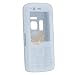 Clear White Durable Silicone Skin Case for Nokia N82