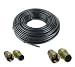 100 FT RG6 COAXAL CABLESATELLITE WIRE COAX W/CONNECTOR