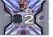 2007 SPx Winning Materials Jersey Number #WTAE Antwaan Randle El - Washington Redskins (Piece of Authentic Game-Worn Jersey) (Football Cards)