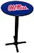 Ole Miss Rebels Pub Table with Black Commercial Base