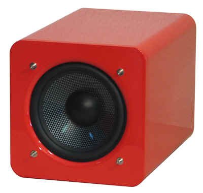 Pure Acoustics aktiver Kompakt-Subwoofer