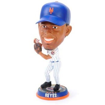 Jose Reyes New York Mets MLB Big Head Bobble (Quantity of 1)