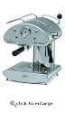 Espressione Espresso Maker, Cafe Retro, Silver - 1385S