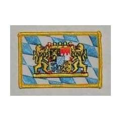 Patch zum Aufb�geln oder Aufn�hen : Bayern mit Wappen