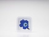 Zak Designs Marimekko Unikko Blue Square Samll Bowl 15 cm