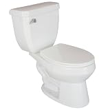 Kingston Brass VWC2109 Ecokleen Close-Coupled Toilet with 12-Inch Rough-In, White