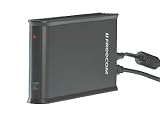 Al Tech/Freecom MediaGate MG-25 MPEG4 Videos + MP3 Music + .JPG Photos Portable Media Server Jukebox Player / Compact-Size Aluminum USB 2.0 External 2.5 Hard Drive Enclosure Case with Remote Control: MG25 BK (Black)