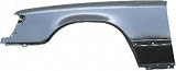 86-93 MERCEDES BENZ 300E 300-e FENDER LH (DRIVER SIDE), (124) Chassis (1986 86 1987 87 1988 88 1989 89 1990 90 1991 91 1992 92 1993 93) M201 1248804718