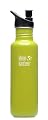 Klean Kanteen 27 -Ounce Classic Sport Cap 2.0 Stainless Steel Water Bottle, Green Energy