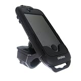 iPhone :Interphone Fahrradhalterung, Handy Halter für Ihr Bike – passgenau für Ihr Apple iPhone 4 & 4S – wasserdicht, Querformat & Hochformat – inkl. Original arcotec Handybändchen