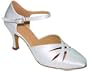Danielle White Satin Wedding Shoe Ballroom Shoe