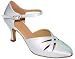 White Satin Wedding Shoe or Ballroom Dancing Danielle 2.75