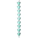 Tulip 9-Cups Rain Chain- Antiqued Finish