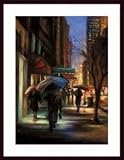 57th Street, Art Poster by Carol Jessen, with Wood Frame, poster size: 24 x 36