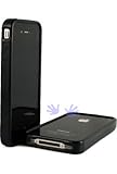 HHI iPhone 4 TPU EdgeBandz Case - Solid Black (AT&T)