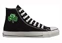 Chuck Taylor All Star Hi Top Custom with Clover - St. Patrick