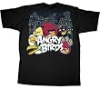 Angry Birds Conflict Mens Black T-Shirt