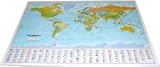World Map Desk mat, Global Mapping (Desk Mat)