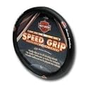 PlastiColor 6393 Harley-Davidson Text Style Premium Speed Grip Steering Wheel Cover