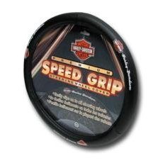 PlastiColor 6393 Harley-Davidson Text Style Premium Speed Grip Steering Wheel Cover