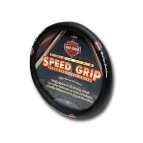 PlastiColor 6393 Harley-Davidson Text Style Premium Speed Grip Steering Wheel Cover