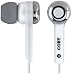 Coby Isolation Earphones w/Vol Ctrl-Wht