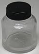 Badger Aiarbrush 2 OZ. Jar & Cover Fits Badger Models 150, 155, 175, 200, 250, 350 and 360