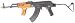 Blowback Akm Ak47 Ak74 A.i.m.s Aims-74 Airsoft Rifle Gun