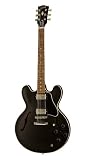 Gibson ES-335 Dot Archtop Electric Guitar, Trans Black