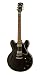 Gibson Custom ES-335 Dot Electric Guitar, Transparent Black Satin, Plain Maple