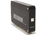 Galaxy METAL GEAR Metal Gear Box II 3506SASP-Black Aluminum 3.5 inch SATA to USB 2.0 + SATA External Hard Drive Enclosure - Retail