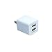 Beam Electronics 8-Pin Lightning Connector to USB Charging Cable for iPhone 6, 6 Plus, 5, 5S, 5C, iPad Mini, iPad Air, iPod Nano and iPod Touch with Dual USB wall charger