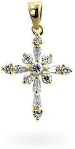 GT-DESIGN Snowflake Cross Pendant