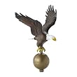 Large Flagpole Eagle