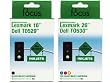 Take4Less 2-Pack (B+C) T0529 T0530 DELL Remanufactured Color Ink Cartridge for Dell printer A920 720