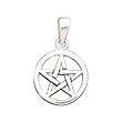 Small Pentacle Pendant Sterling Silver