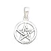 Small Pentacle Pendant Sterling Silver
